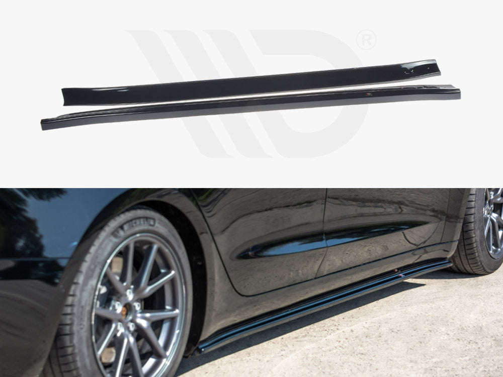 Side Skirts Diffusers Tesla Model 3 (2017-)