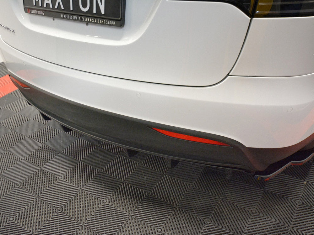 Rear Diffuser compatible with Tesla Model X (2015-)