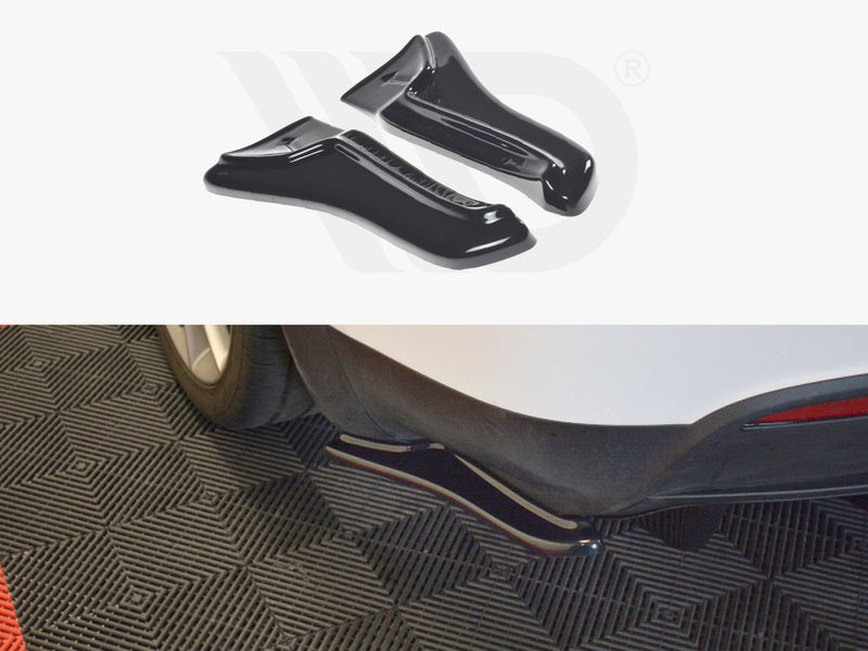 Rear Side Splitters V.1 Tesla Model X (2015-)
