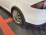 Rear Side Splitters V.1 Tesla Model X (2015-)