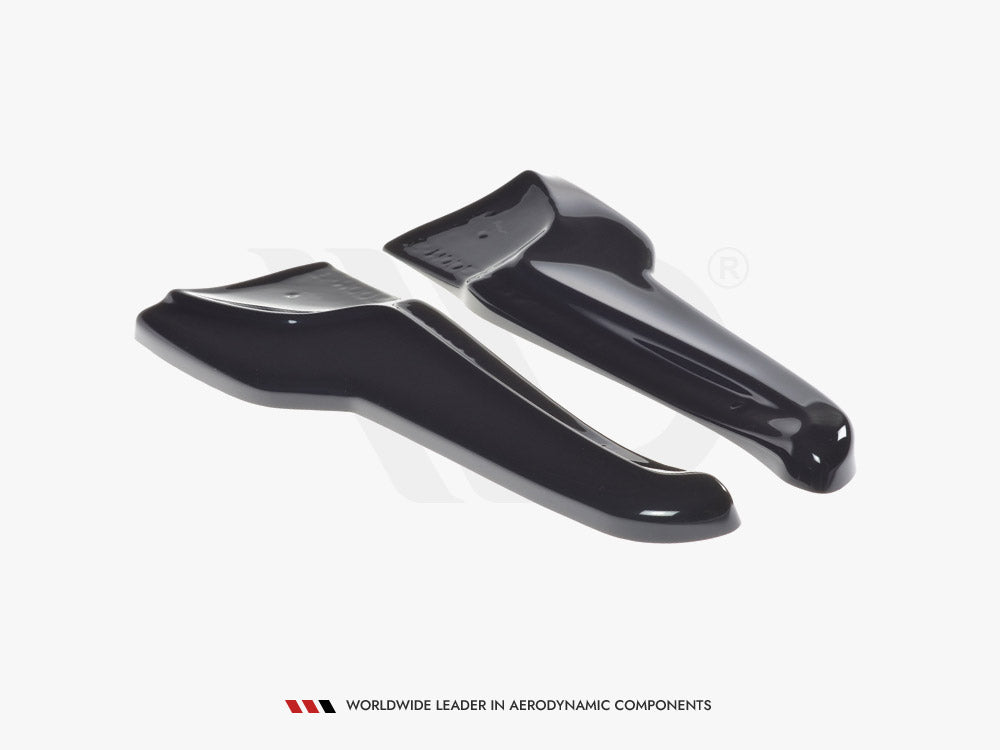 Rear Side Splitters V.2 compatible with Tesla Model X (2015-)