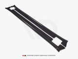 Side Skirts Diffusers V.1 compatible with Tesla Model X (2015-)