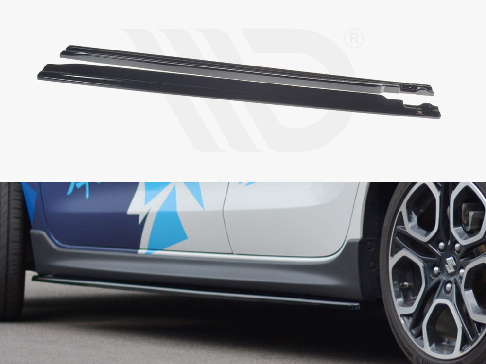 Side Skirts Diffusers Suzuki Swift 6 Sport (2018-)