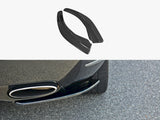 Rear Side Splitters compatible with Bentley Continental GT (2009-12)
