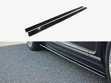 Side Skirts Splitters compatible with Bentley Continental GT (2009-12) - Carbon Look
