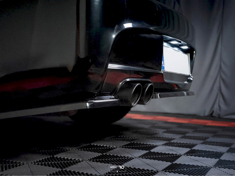 MAXTON DESIGN Central Rear Splitter (Without Vertical Bars) Bmw 1 E81/ E87 M-sport Facelift (2007-2011)