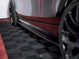 Side Skirts Splitters compatible with BMW 1 E81/ E87 Facelift (2007-2011)