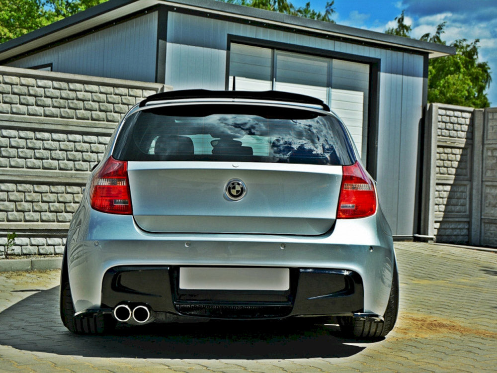 Rear Side Splitters compatible with BMW 1 E87 Standard/m-performance - Textured