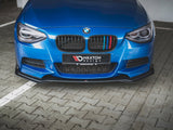 Street PRO Front Splitter + Flaps compatible with BMW M135i F20