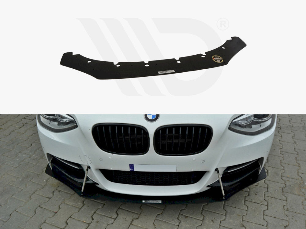 MAXTON DESIGN Front Racing Splitter Bmw 1 F20/F21 M-power (Preface) (2011-2015)