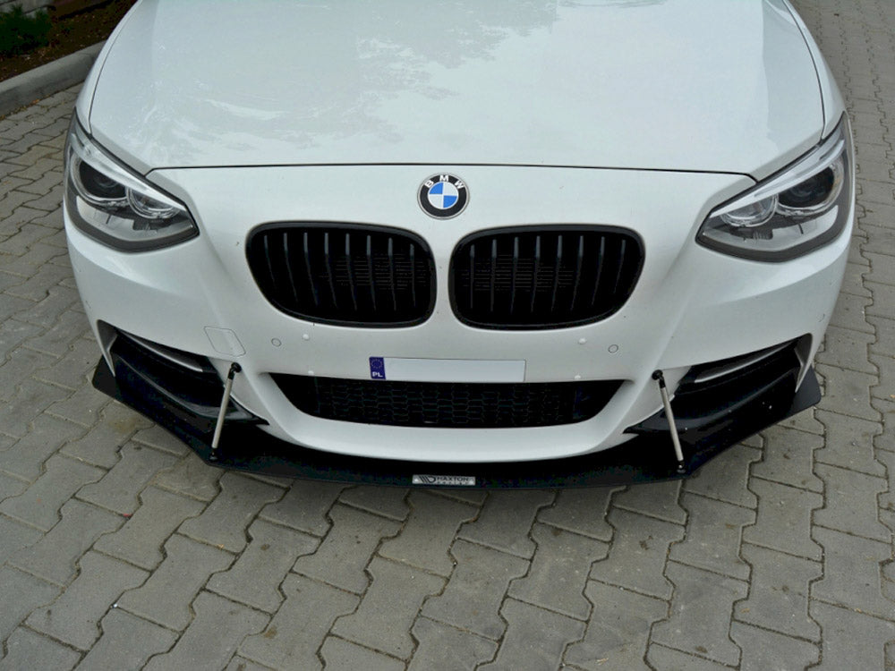MAXTON DESIGN Front Racing Splitter Bmw 1 F20/F21 M-power (Preface) (2011-2015)