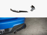 Street PRO Rear Side Splitters + Flaps compatible with BMW M135i F20