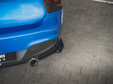 Street PRO Rear Side Splitters + Flaps compatible with BMW M135i F20