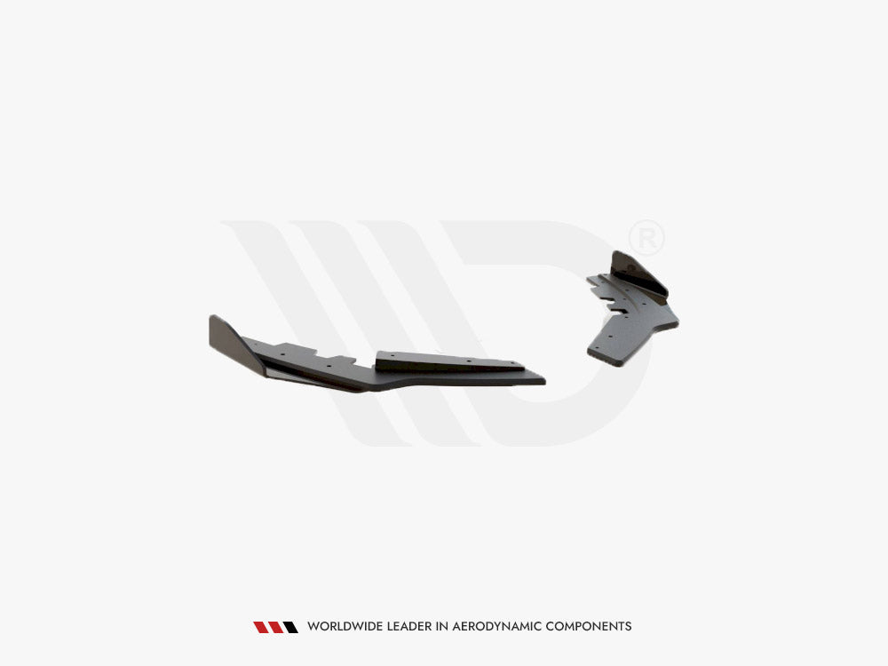 Street PRO Rear Side Splitters + Flaps compatible with BMW M135i F20