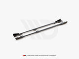Street PRO Side Skirts Diffusers + Flaps compatible with BMW 1 F21 M135i / M140i / M-Pack