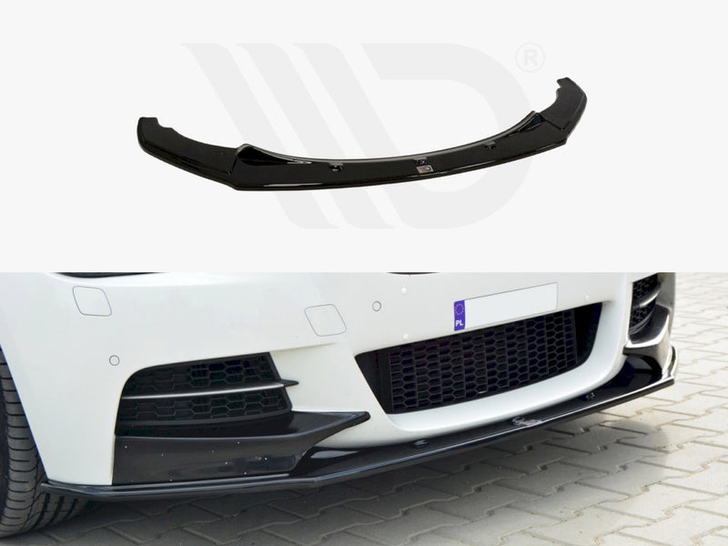 MAXTON DESIGN Front Splitter Bmw 1 F20/F21 M-power (Preface) (2011-2015)