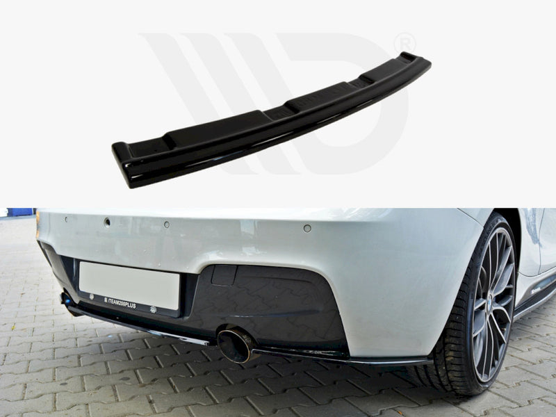 MAXTON DESIGN Central Rear Splitter BMW 1 F20 / F21