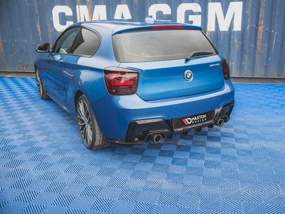 Rear Side Splitters V.2 (For Rear Valance V.1) compatible with BMW M135i F20