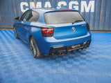 Rear Side Splitters V.2 (For Rear Valance V.1) compatible with BMW M135i F20