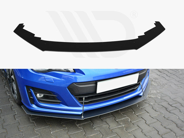 MAXTON DESIGN Front Racing Splitter V.1 Subaru BRZ Facelift (2017-2020)