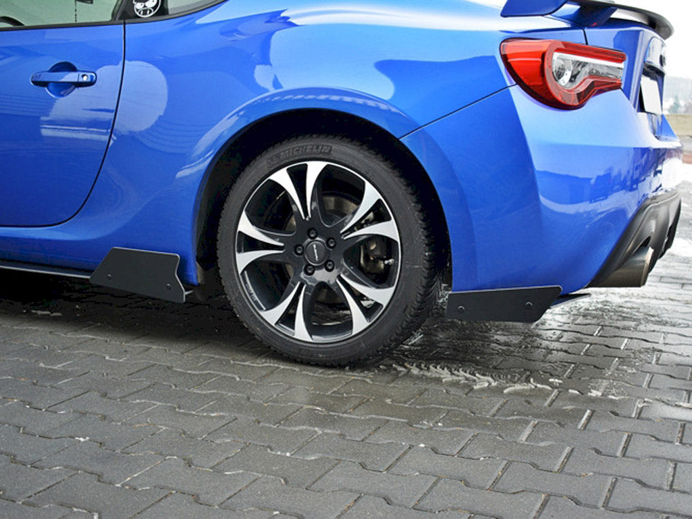 Racing Rear Side Splitters compatible with Subaru BRZ Mk1 / Mk1 Facelift
