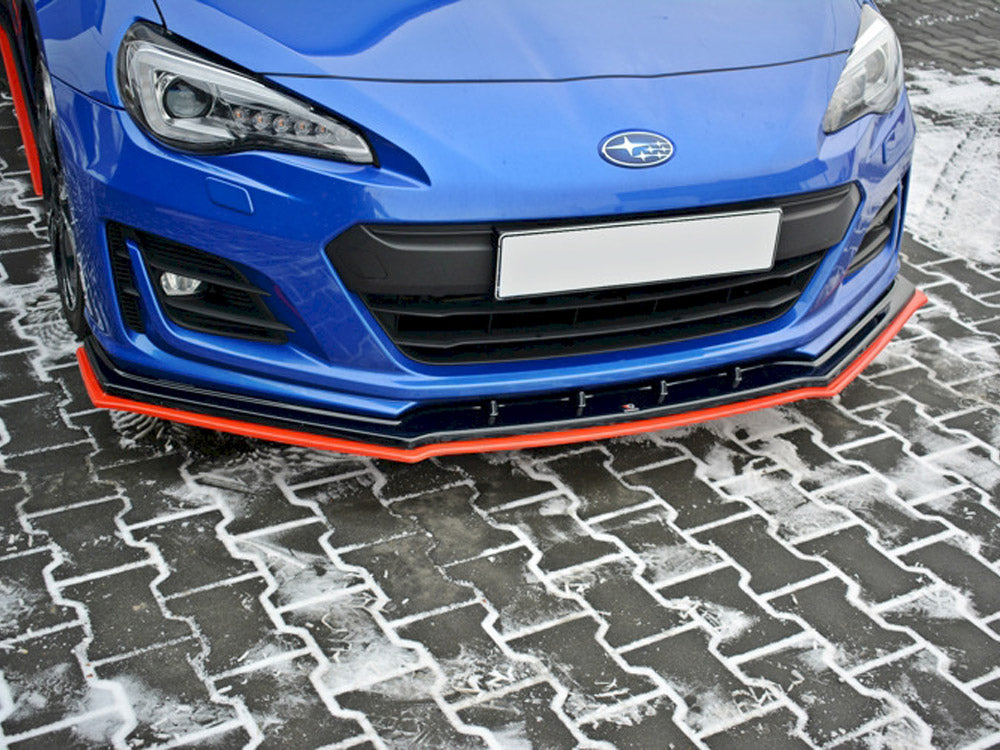 Front Splitter V.4 compatible with Subaru BRZ Mk1 Facelift
