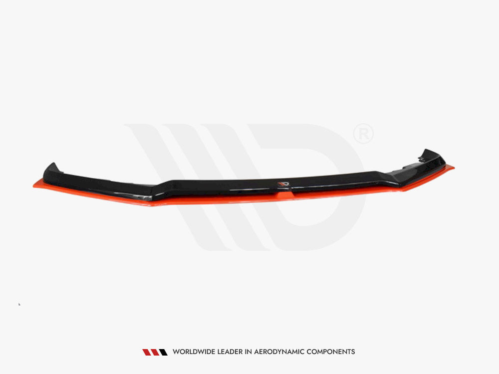 MAXTON DESIGN Front Splitter (Black &amp; Red) V.5 Subaru BRZ Facelift (2017-2020)
