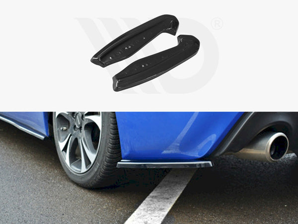 Rear Side Splitters V.1 Subaru BRZ Facelift (2017-2020)