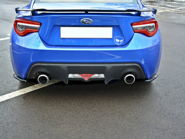 Rear Side Splitters V.1 Subaru BRZ Facelift (2017-2020)