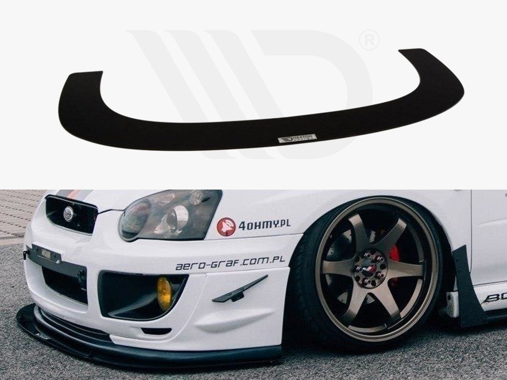 MAXTON DESIGN Front Racing Splitter Subaru Impreza WRX STI (Blobeye)