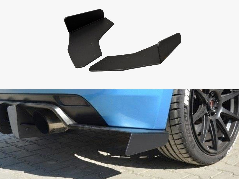 Racing Rear Side Splitters compatible with Subaru Impreza WRX STI Mk3