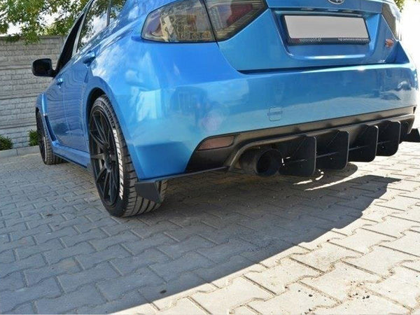 Racing Rear Side Splitters Subaru Impreza WRX STI 2009-2011