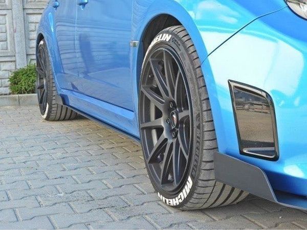 Racing Side Skirts Diffusers Subaru Impreza WRX STI 2009-2011