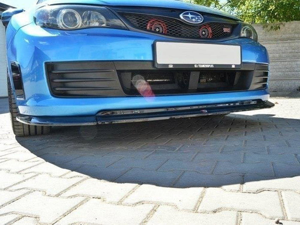 Front Splitter V.2 compatible with Subaru Impreza WRX STI Mk3