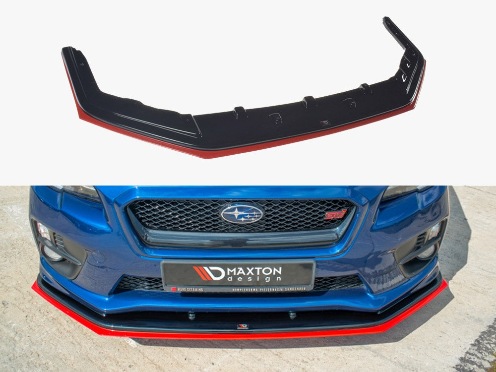 Front Splitter V.4 compatible with Subaru WRX STI