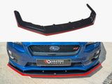 Front Splitter V.4 compatible with Subaru WRX STI