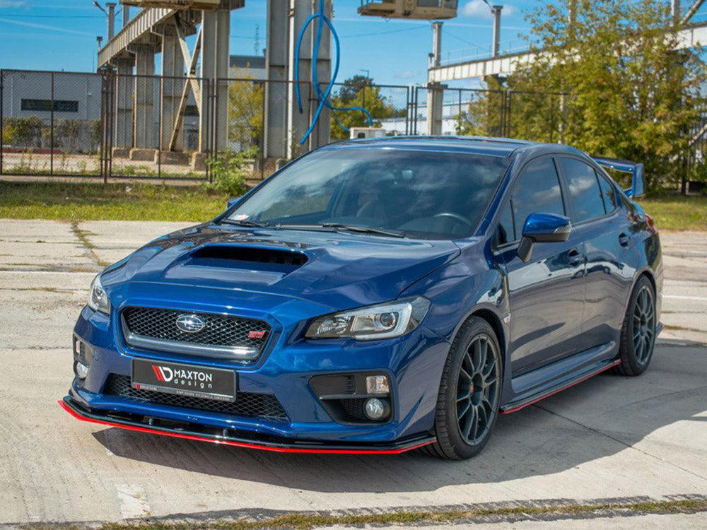 Front Splitter V.4 compatible with Subaru WRX STI
