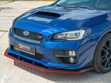 Front Splitter V.4 compatible with Subaru WRX STI