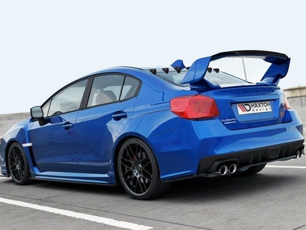 MAXTON DESIGN Central Rear Splitter Subaru WRX STI