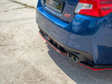 MAXTON DESIGN Central Rear Splitter V.2 Subaru WRX STI