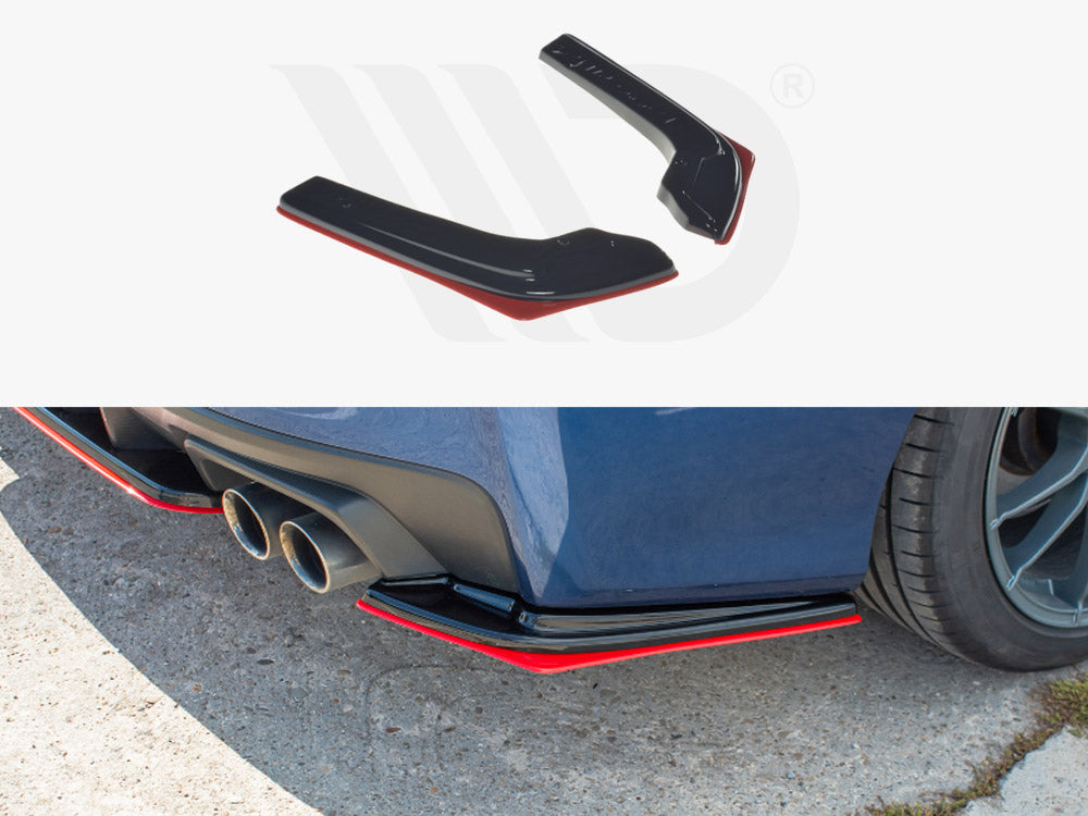 Rear Side Splitters V.2 Subaru WRX STI