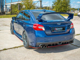 Rear Side Splitters V.2 Subaru WRX STI
