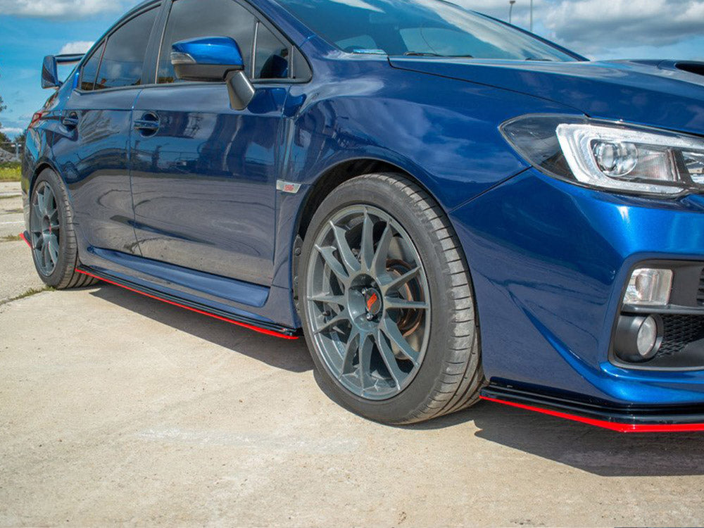 Side Skirts Diffusers V.2 Subaru WRX STI