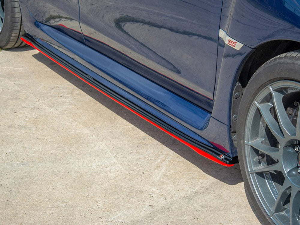 Side Skirts Diffusers V.2 Subaru WRX STI