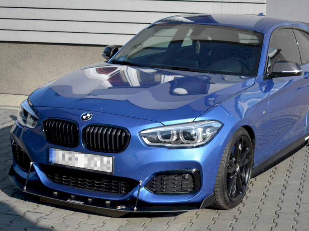 MAXTON DESIGN Front Racing Splitter V.2 BMW 1 F20 / F21 Facelift