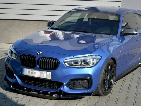 MAXTON DESIGN Front Racing Splitter V.2 BMW 1 F20 / F21 Facelift