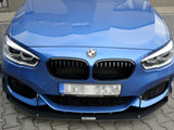 MAXTON DESIGN Front Racing Splitter V.2 BMW 1 F20 / F21 Facelift