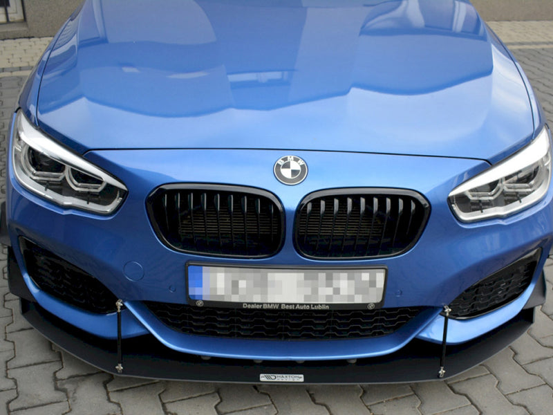 MAXTON DESIGN Front Racing Splitter V.2 BMW 1 F20 / F21 Facelift