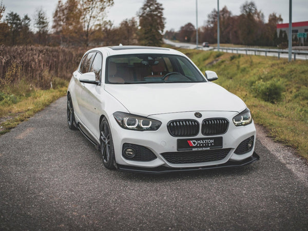 Racing Durability Front Splitter V.3 + Flaps BMW 1 F20 M-Pack Facelift / M140i
