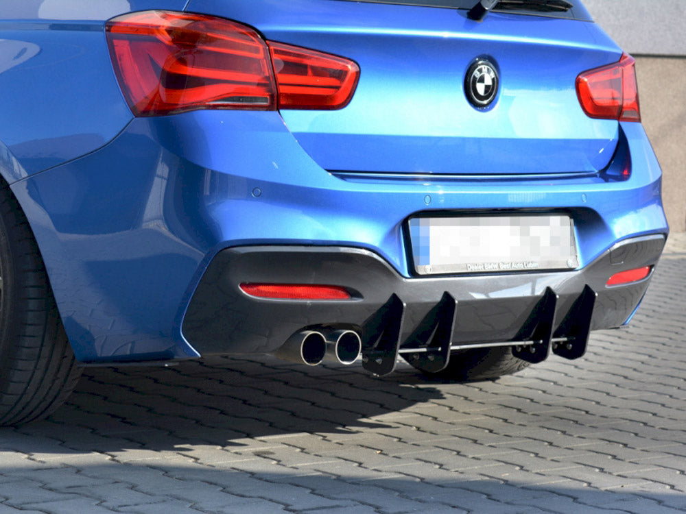 Rear Diffuser V.1 compatible with BMW 1 F20 / F21 Facelift
